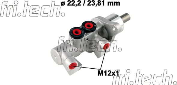 Fri.Tech. PF906 - Головний гальмівний циліндр autocars.com.ua