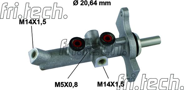 Fri.Tech. PF936 - Главный тормозной цилиндр avtokuzovplus.com.ua