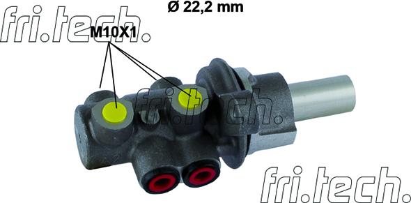 Fri.Tech. PF937 - Головний гальмівний циліндр autocars.com.ua