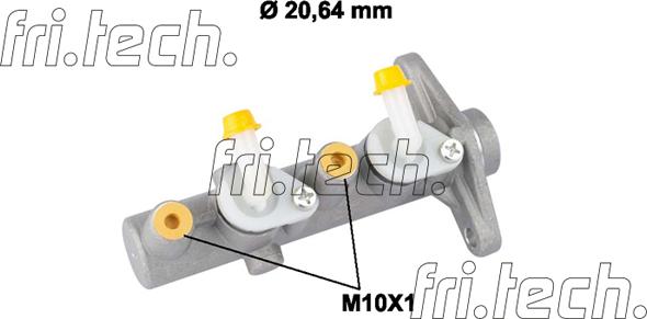 Fri.Tech. PF955 - Главный тормозной цилиндр avtokuzovplus.com.ua