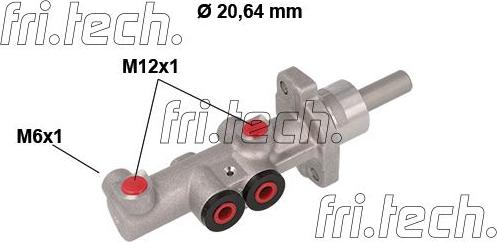 Fri.Tech. PF973 - Главный тормозной цилиндр avtokuzovplus.com.ua