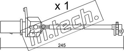 Fri.Tech. SU.247 - Сигналізатор, знос гальмівних колодок autocars.com.ua