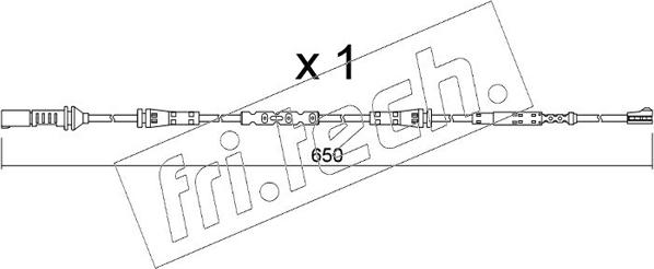 Fri.Tech. SU.408 - Сигналізатор, знос гальмівних колодок autocars.com.ua