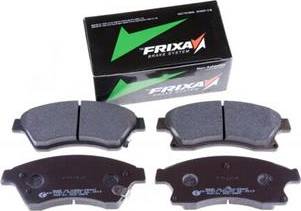 Frixa FPD17 - Комплектуючі, колодки дискового гальма autocars.com.ua