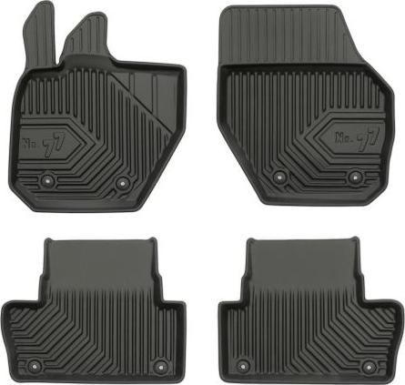 Frogum 77408517 - Гумовий килимок з захисними бортами autocars.com.ua