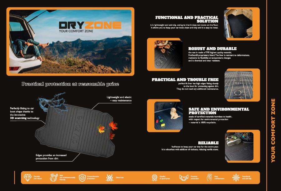 Frogum DZ447158 - Ванночка для багажника autocars.com.ua