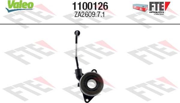 FTE 1100126 - Центральний вимикач, система зчеплення autocars.com.ua