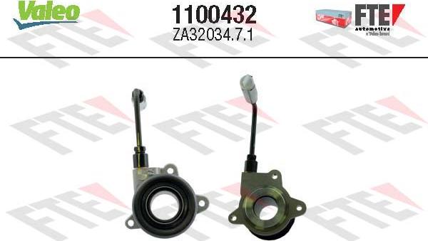 FTE 1100432 - Центральний вимикач, система зчеплення autocars.com.ua