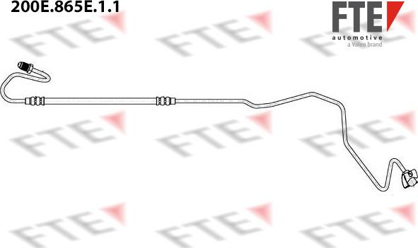 FTE 9240374 - Гальмівний шланг autocars.com.ua