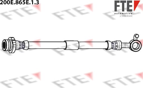 FTE 200E.865E.1.3 - Гальмівний шланг autocars.com.ua