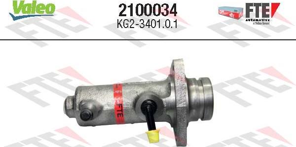 FTE 2100034 - Головний циліндр, система зчеплення autocars.com.ua