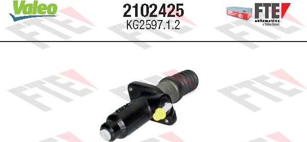 FTE 2102425 - Головний циліндр, система зчеплення autocars.com.ua