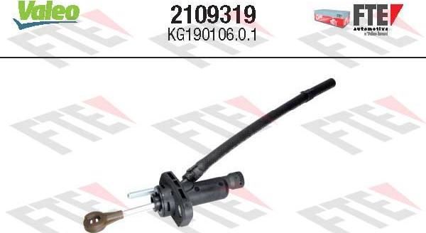 FTE 2109319 - Головний циліндр, система зчеплення autocars.com.ua