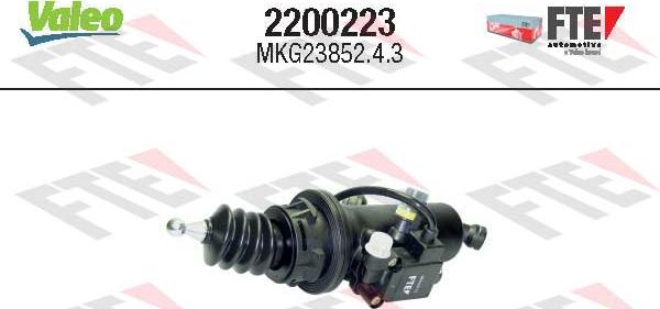 FTE 2200223 - Головний циліндр, система зчеплення autocars.com.ua