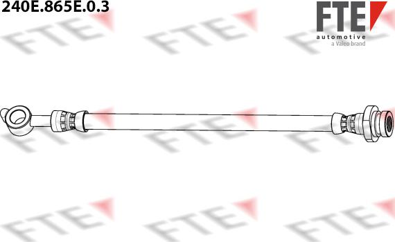 FTE 240E.865E.0.3 - Тормозной шланг avtokuzovplus.com.ua