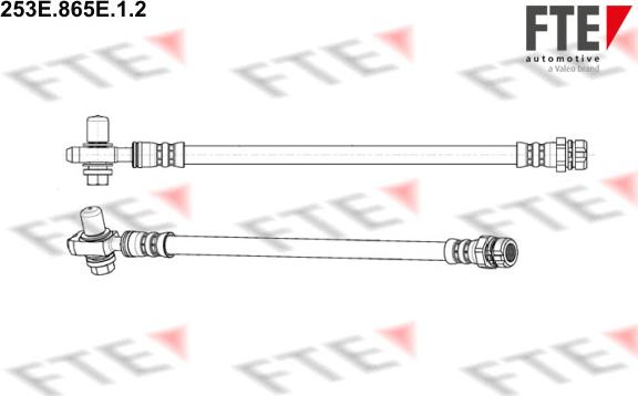 FTE 9240416 - Тормозной шланг avtokuzovplus.com.ua
