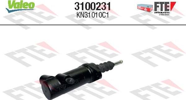 FTE 3100231 - Робочий циліндр, система зчеплення autocars.com.ua
