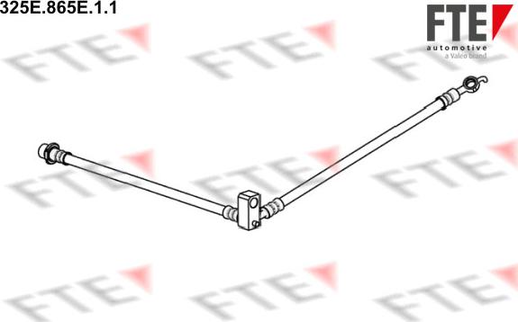 FTE 325E.865E.1.1 - Тормозной шланг avtokuzovplus.com.ua