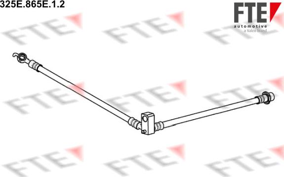 FTE 325E.865E.1.2 - Тормозной шланг avtokuzovplus.com.ua