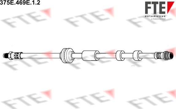 FTE 375E.469E.1.2 - Гальмівний шланг autocars.com.ua