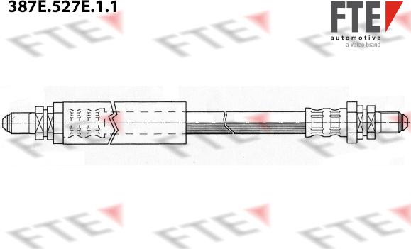 FTE 387E.527E.1.1 - Гальмівний шланг autocars.com.ua