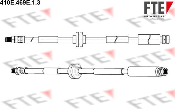 FTE 410E.469E.1.3 - Гальмівний шланг autocars.com.ua