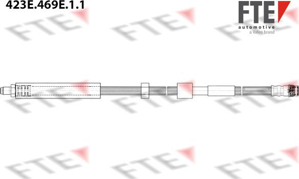 FTE 423E.469E.1.1 - Гальмівний шланг autocars.com.ua