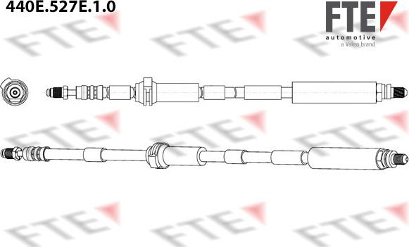FTE 440E.527E.1.0 - Тормозной шланг avtokuzovplus.com.ua