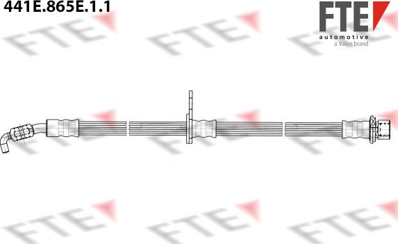 FTE 441E.865E.1.1 - Тормозной шланг avtokuzovplus.com.ua