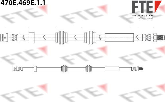 FTE 470E.469E.1.1 - Тормозной шланг autodnr.net