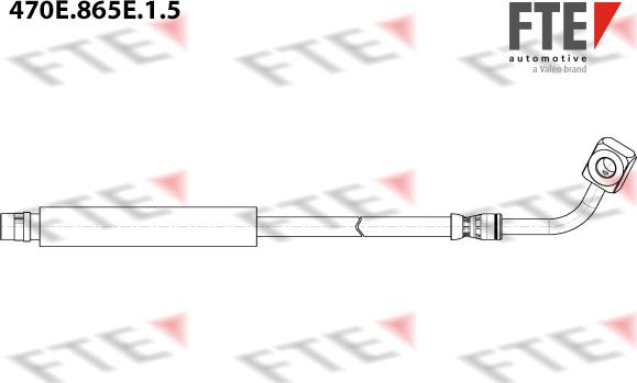 FTE 470E.865E.1.5 - Тормозной шланг avtokuzovplus.com.ua