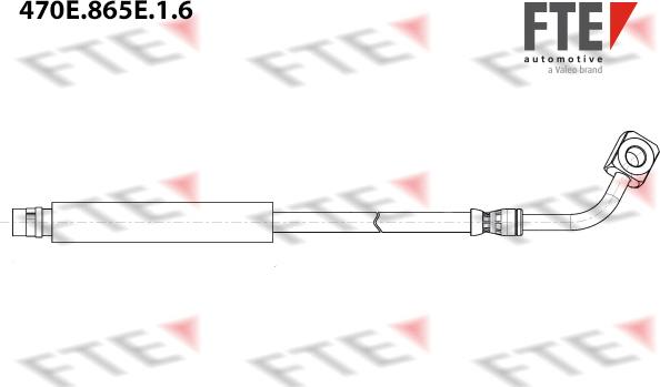 FTE 470E.865E.1.6 - Тормозной шланг avtokuzovplus.com.ua