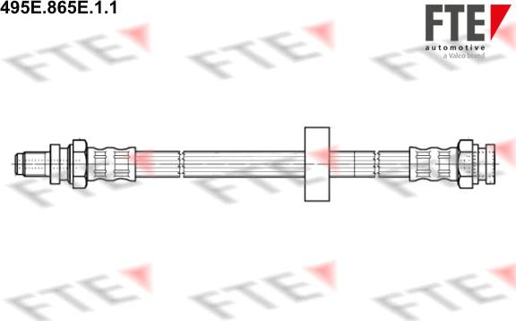 FTE 9240709 - Тормозной шланг avtokuzovplus.com.ua