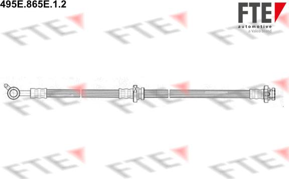 FTE 495E.865E.1.2 - Тормозной шланг avtokuzovplus.com.ua