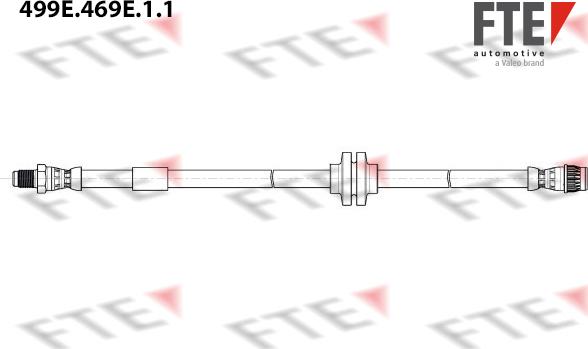 FTE 499E.469E.1.1 - Гальмівний шланг autocars.com.ua