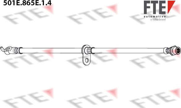 FTE 501E.865E.1.4 - Гальмівний шланг autocars.com.ua