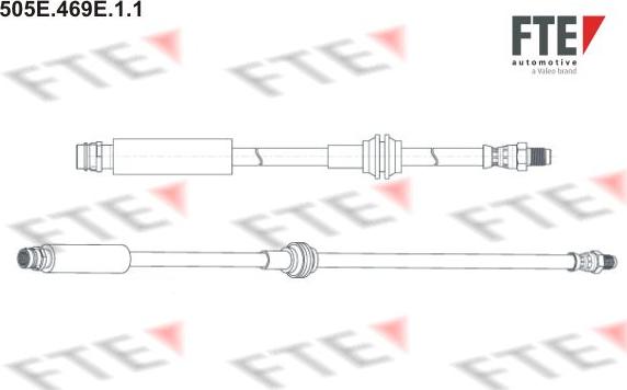 FTE 505E.469E.1.1 - Тормозной шланг avtokuzovplus.com.ua