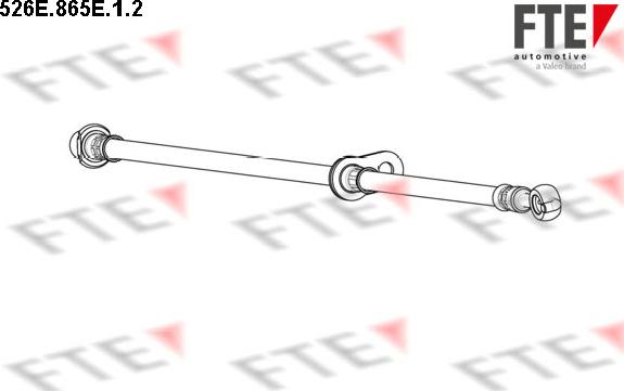 FTE 526E.865E.1.2 - Тормозной шланг avtokuzovplus.com.ua