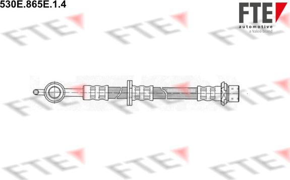 FTE 530E.865E.1.4 - Тормозной шланг avtokuzovplus.com.ua
