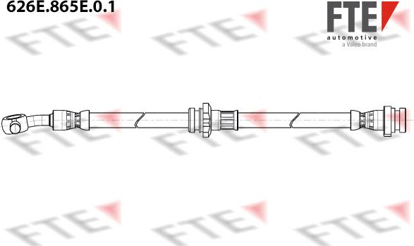 FTE 626E.865E.0.1 - Гальмівний шланг autocars.com.ua