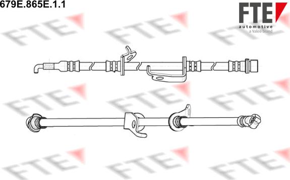 FTE 679E.865E.1.1 - Тормозной шланг avtokuzovplus.com.ua