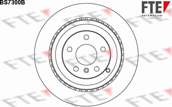 FTE 9081099 - Гальмівний диск autocars.com.ua