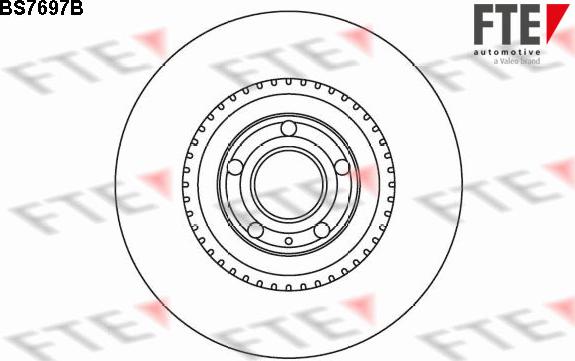 FTE 9081290 - Тормозной диск avtokuzovplus.com.ua