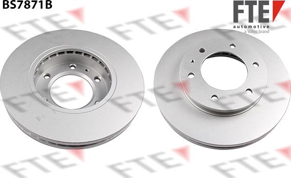 FTE 9081343 - Гальмівний диск autocars.com.ua