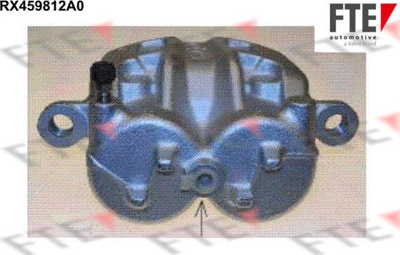 FTE 9291151 - Гальмівний супорт autocars.com.ua