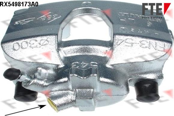 FTE RX5498173A0 - Гальмівний супорт autocars.com.ua