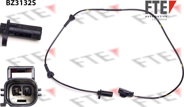 FTE 9400116 - Датчик ABS, частота вращения колеса autodnr.net