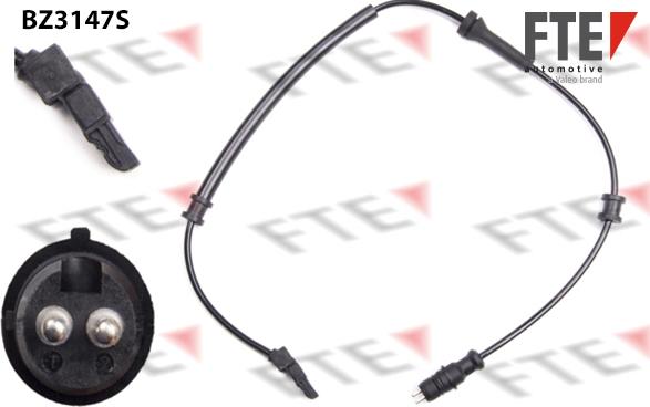 FTE 9400129 - Датчик ABS, частота обертання колеса autocars.com.ua