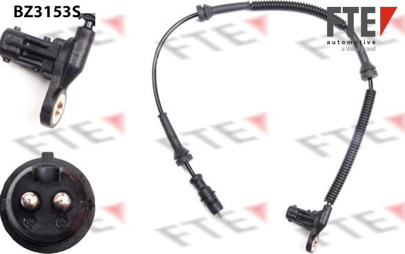 FTE 9400133 - Датчик ABS, частота обертання колеса autocars.com.ua