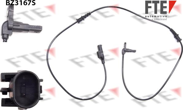 FTE BZ3167S - Датчик ABS, частота обертання колеса autocars.com.ua